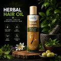Herbal Hair Oil – 100% Natural Oil for Hair Growth, Hair Fall Control & Dandruff Removal (200ml) Sunnah Food Official