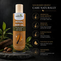 Herbal Hair Oil – 100% Natural Oil for Hair Growth, Hair Fall Control & Dandruff Removal (200ml) Sunnah Food Official